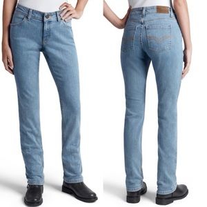 Harley Davidson Women's Straight Leg Mid-Rise Jeans